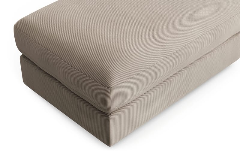 Arken Lyx Suorakulmainen Rahi Manchester - Greige - Huonekalut - Tuoli & nojatuoli - Jakkara & jalkarahi - Rahi