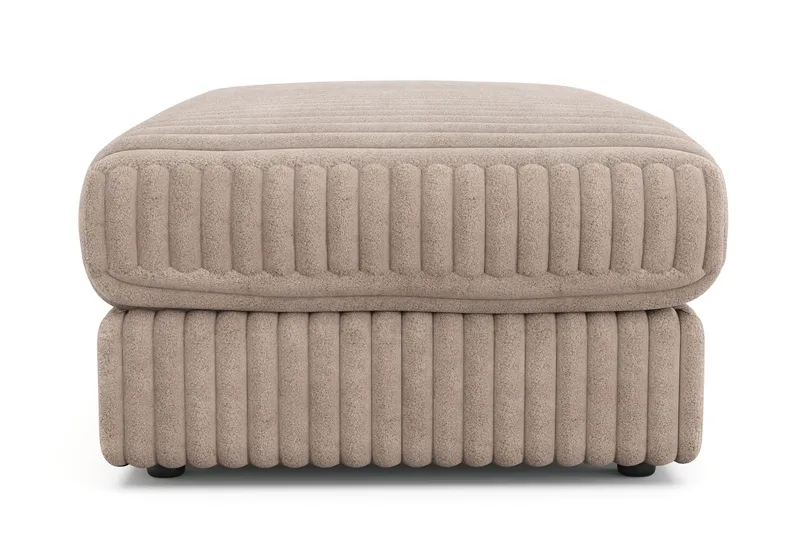 Arken Lyx Suorakulmainen Rahi Manchester - Greige - Huonekalut - Tuoli & nojatuoli - Jakkara & jalkarahi - Rahi