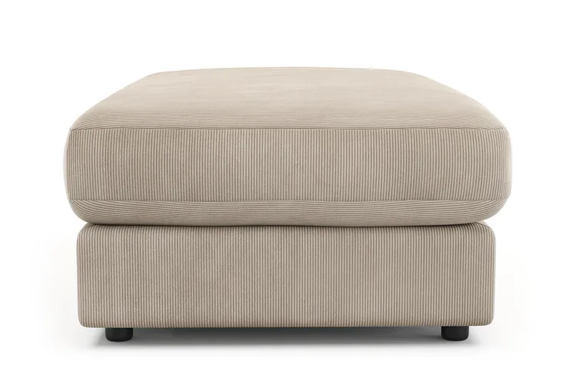 Arken Lyx Suorakulmainen Rahi Manchester - Greige - Huonekalut - Tuoli & nojatuoli - Jakkara & jalkarahi - Rahi