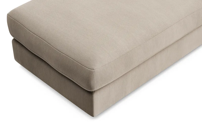 Arken Lyx Suorakulmainen Rahi Manchester - Greige - Huonekalut - Tuoli & nojatuoli - Jakkara & jalkarahi - Rahi