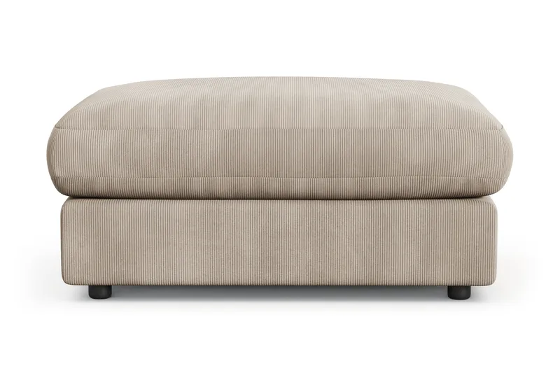 Arken Lyx Suorakulmainen Rahi Manchester - Greige - Huonekalut - Tuoli & nojatuoli - Jakkara & jalkarahi - Rahi