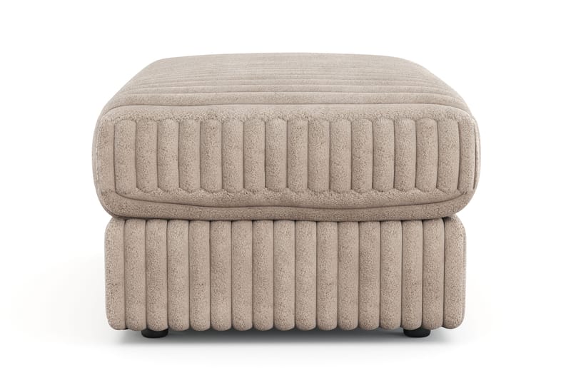 Arken Lyx Suorakulmainen Rahi Manchester - Greige - Huonekalut - Tuoli & nojatuoli - Jakkara & jalkarahi - Rahi