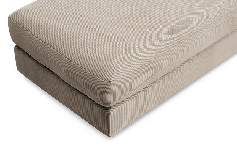 Arken Lyx Suorakulmainen Rahi Manchester - Greige - Huonekalut - Tuoli & nojatuoli - Jakkara & jalkarahi - Rahi