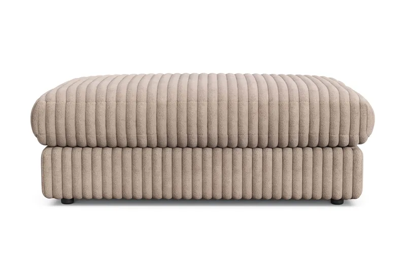 Arken Lyx Suorakulmainen Rahi Manchester - Greige - Huonekalut - Tuoli & nojatuoli - Jakkara & jalkarahi - Rahi