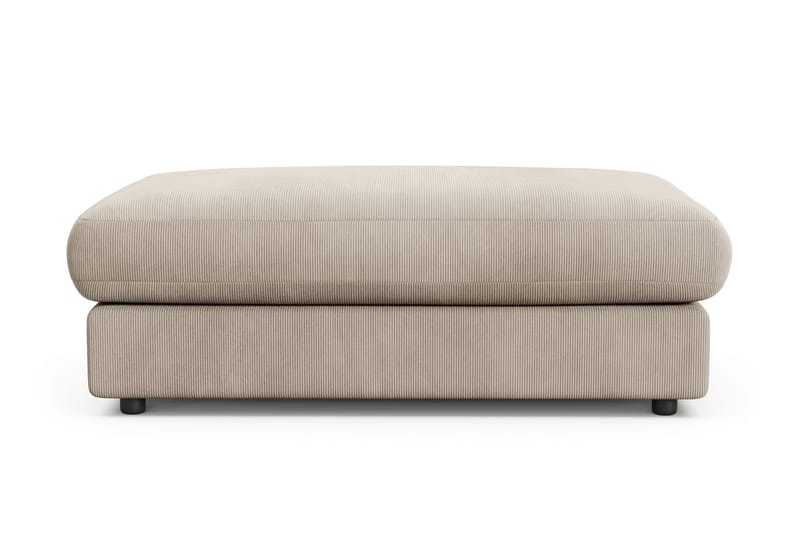 Arken Lyx Suorakulmainen Rahi Manchester - Greige - Huonekalut - Tuoli & nojatuoli - Jakkara & jalkarahi - Rahi