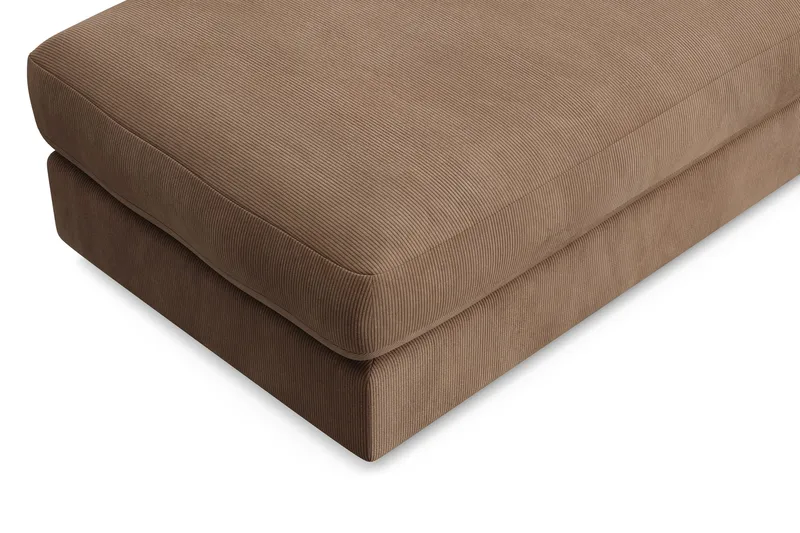 Arken Lyx Suorakulmainen Rahi Manchester - Ruskea - Huonekalut - Tuoli & nojatuoli - Jakkara & jalkarahi - Rahi