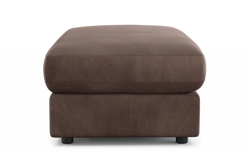 Arken Lyx Suorakulmainen Rahi Manchester - Ruskea - Huonekalut - Tuoli & nojatuoli - Jakkara & jalkarahi - Rahi