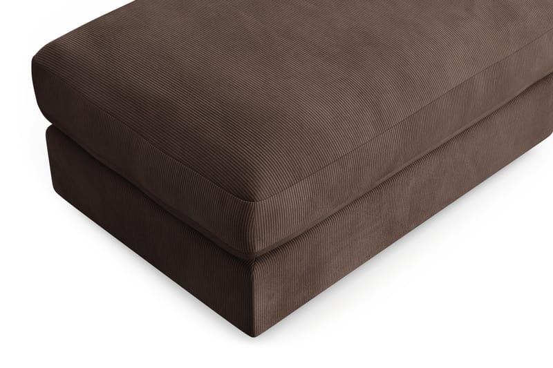 Arken Lyx Suorakulmainen Rahi Manchester - Ruskea - Huonekalut - Tuoli & nojatuoli - Jakkara & jalkarahi - Rahi