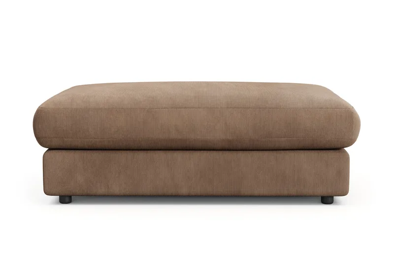 Arken Lyx Suorakulmainen Rahi Manchester - Ruskea - Huonekalut - Tuoli & nojatuoli - Jakkara & jalkarahi - Rahi