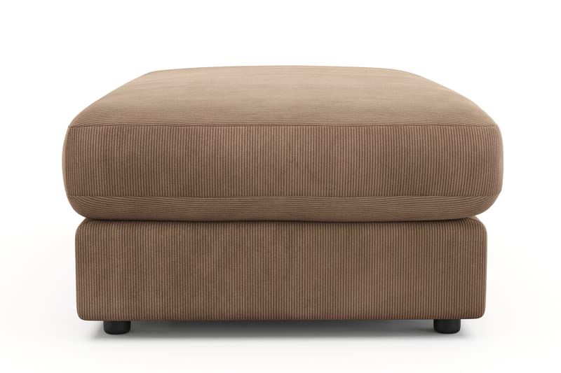 Arken Lyx Suorakulmainen Rahi Manchester - Ruskea - Huonekalut - Tuoli & nojatuoli - Jakkara & jalkarahi - Rahi