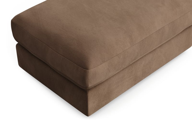 Arken Lyx Suorakulmainen Rahi Manchester - Ruskea - Huonekalut - Tuoli & nojatuoli - Jakkara & jalkarahi - Rahi