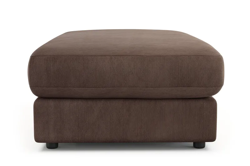 Arken Lyx Suorakulmainen Rahi Manchester - Ruskea - Huonekalut - Tuoli & nojatuoli - Jakkara & jalkarahi - Rahi