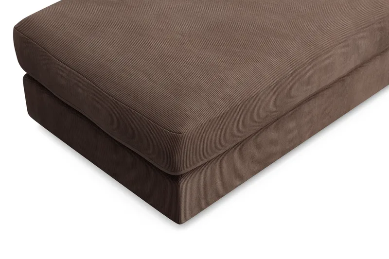 Arken Lyx Suorakulmainen Rahi Manchester - Ruskea - Huonekalut - Tuoli & nojatuoli - Jakkara & jalkarahi - Rahi