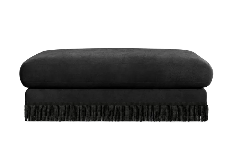 Arken Lyx Suorakulmainen Rahi Sametista, Musta