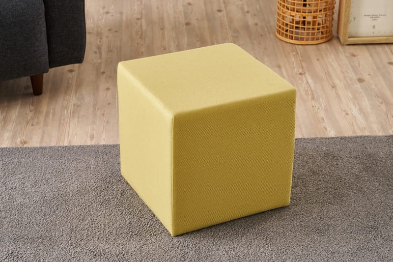 Azoula Rahipöytä 40 cm - Keltainen - Huonekalut - Tuoli & nojatuoli - Jakkara & jalkarahi - Säkkirahi