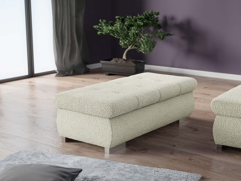 Cerys Rahi 120 cm - Beige - Huonekalut - Tuoli & nojatuoli - Jakkara & jalkarahi - Rahi