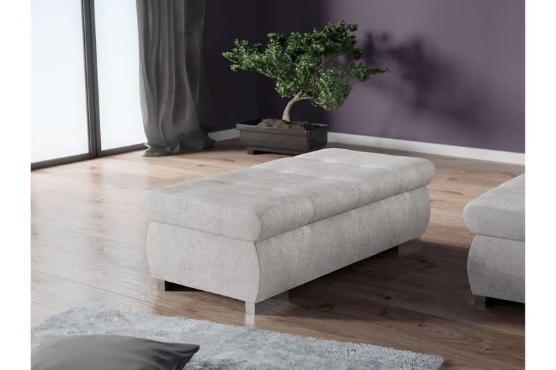 Cerys Rahi 60 cm - Harmaa - Huonekalut - Tuoli & nojatuoli - Jakkara & jalkarahi - Rahi