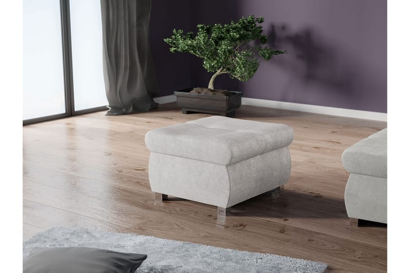 Cerys Rahi 60 cm - Harmaa - Huonekalut - Tuoli & nojatuoli - Jakkara & jalkarahi - Rahi