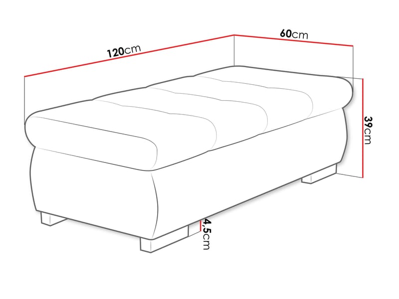 Cerys Rahi - beige - Huonekalut - Tuoli & nojatuoli - Jakkara & jalkarahi - Säkkirahi