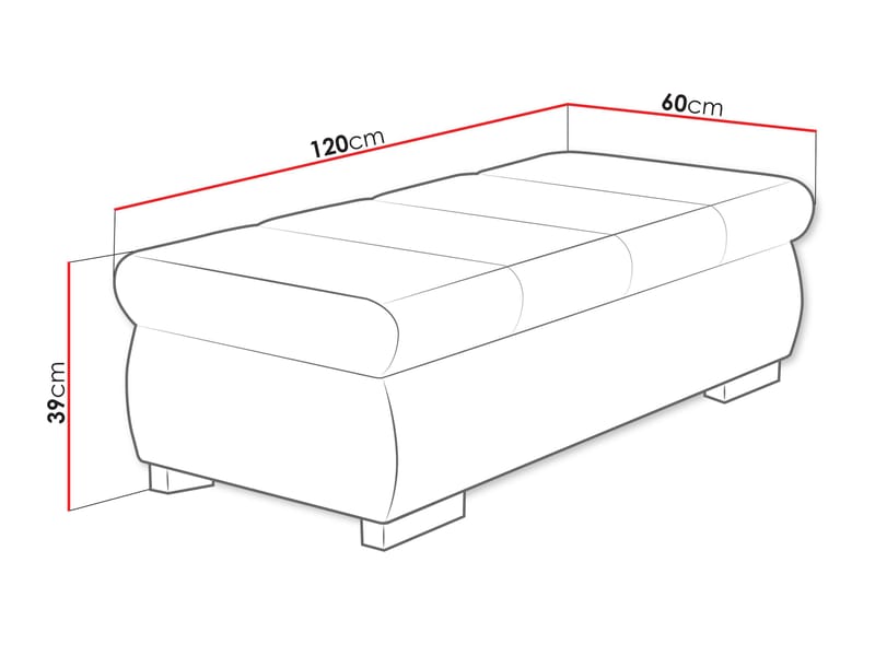 Cillo Rahi 120 cm - Huonekalut - Tuoli & nojatuoli - Jakkara & jalkarahi - Säkkirahi