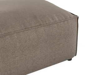 Cubo 1-istuttava Suorakulmainen Rahi Kangas 120 cm leveä - Harmaa - Huonekalut - Tuoli & nojatuoli - Jakkara & jalkarahi - Rahi