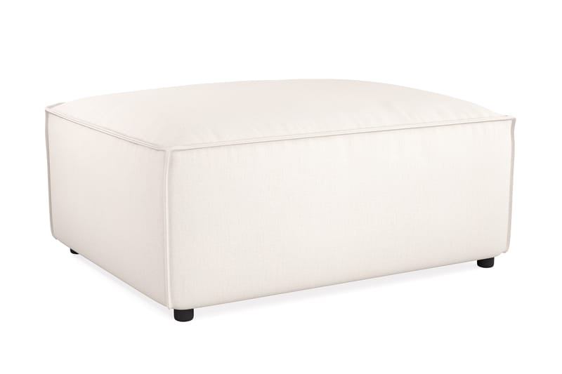 Cubo 1-istuttava Suorakulmainen Rahi Kangas 80 cm leveä - Vaalea beige - Huonekalut - Tuoli & nojatuoli - Jakkara & jalkarahi - Rahi