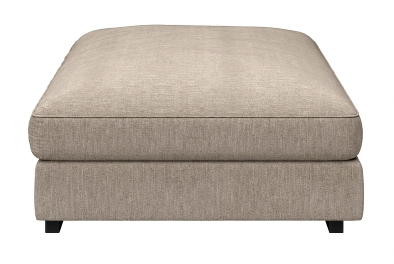 Dubai-rahi kankaalla - Beige/harmaa - Huonekalut - Tuoli & nojatuoli - Jakkara & jalkarahi - Rahi