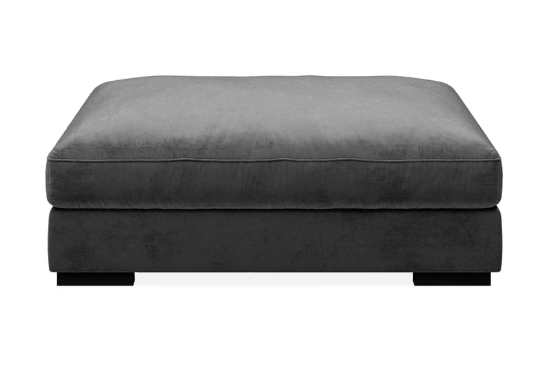 Dubai rahi sametti - Tummanharmaa - Huonekalut - Tuoli & nojatuoli - Jakkara & jalkarahi - Rahi