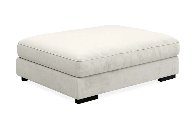 Dubai rahi sametti - Valkoinen - Huonekalut - Tuoli & nojatuoli - Jakkara & jalkarahi - Rahi