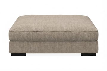 Dubai suorakulmainen jakkara 120x95 cm chenillestä - Ruskea - Huonekalut - Tuoli & nojatuoli - Jakkara & jalkarahi - Rahi