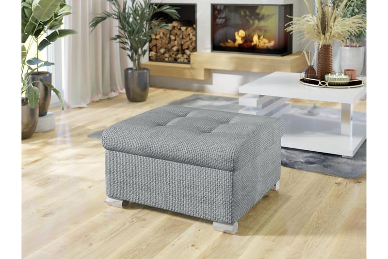 Dynir jalkatuoli 68 cm - Harmaa - Huonekalut - Tuoli & nojatuoli - Jakkara & jalkarahi - Rahi