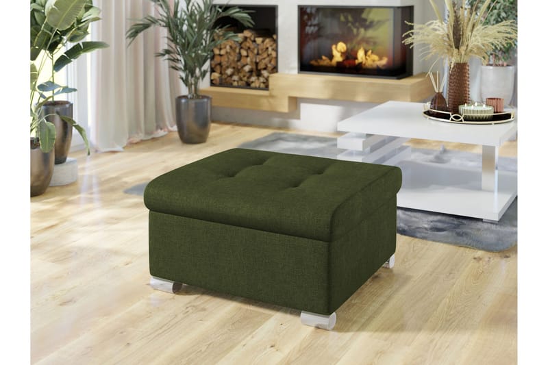 Dynir Rahi 68 cm - Vihreä - Huonekalut - Tuoli & nojatuoli - Jakkara & jalkarahi - Rahi