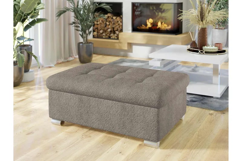 Dynir Rahi 70 cm - Harmaa - Huonekalut - Tuoli & nojatuoli - Jakkara & jalkarahi - Rahi