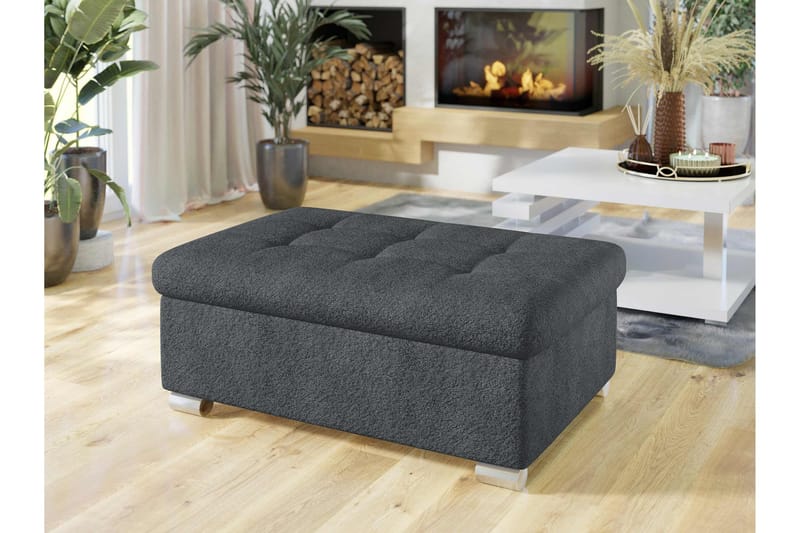 Dynir Rahi 70 cm - Harmaa - Huonekalut - Tuoli & nojatuoli - Jakkara & jalkarahi - Rahi