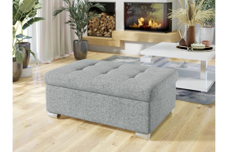 Dynir Rahi 70 cm - Harmaa - Huonekalut - Tuoli & nojatuoli - Jakkara & jalkarahi - Rahi