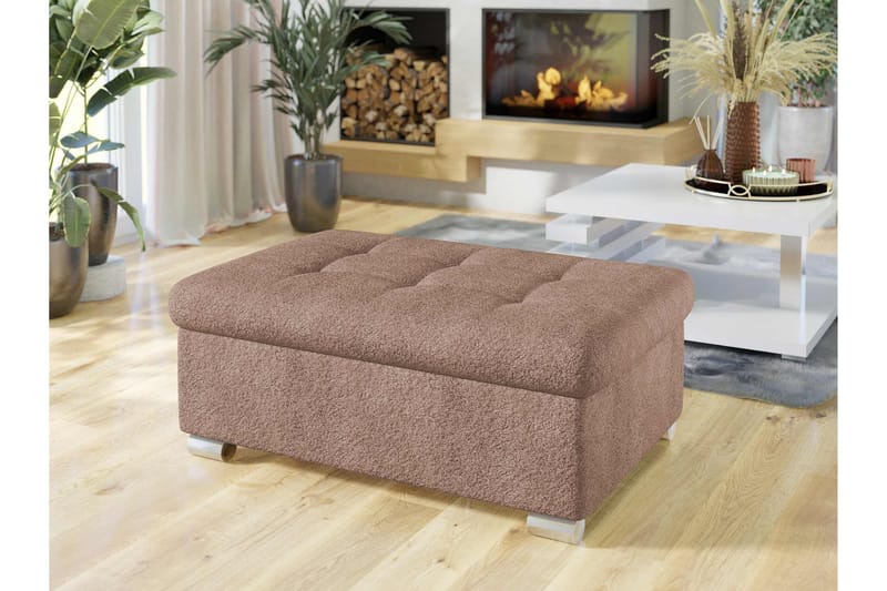 Dynir Rahi 70 cm - Vaaleanpunainen - Huonekalut - Tuoli & nojatuoli - Jakkara & jalkarahi - Rahi