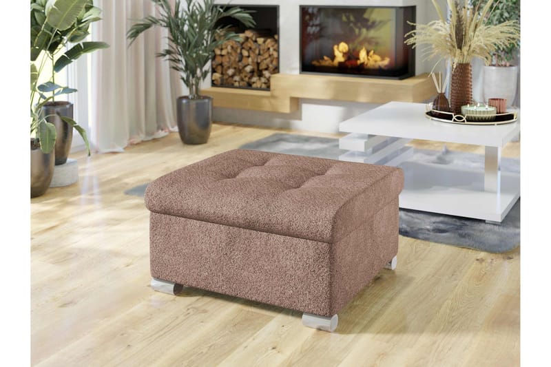 Dynir Rahi 70 cm - Vaaleanpunainen - Huonekalut - Tuoli & nojatuoli - Jakkara & jalkarahi - Rahi