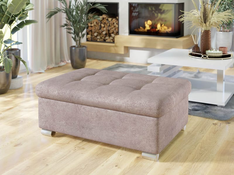 Dynir Rahi 96 cm - Rosa - Huonekalut - Tuoli & nojatuoli - Jakkara & jalkarahi - Rahi