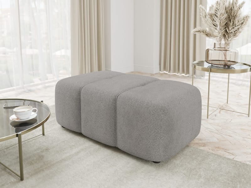 Flo Rahi 93 cm - Harmaa - Huonekalut - Tuoli & nojatuoli - Jakkara & jalkarahi - Rahi