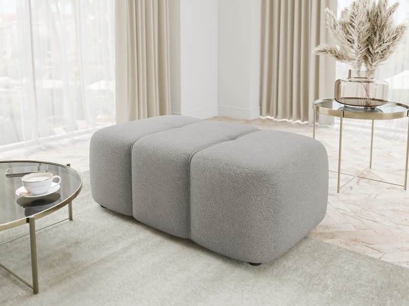 Flo Rahi 93 cm - Harmaa - Huonekalut - Tuoli & nojatuoli - Jakkara & jalkarahi - Rahi