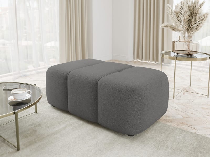 Flo Rahi 93 cm - Harmaa - Huonekalut - Tuoli & nojatuoli - Jakkara & jalkarahi - Rahi