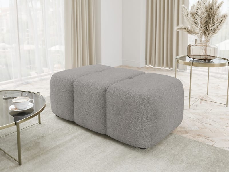 Flo Rahi 93 cm - Harmaa - Huonekalut - Tuoli & nojatuoli - Jakkara & jalkarahi - Rahi