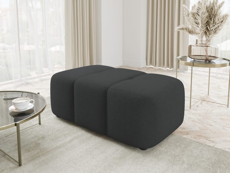 Flo Rahi 93 cm - Musta - Huonekalut - Tuoli & nojatuoli - Jakkara & jalkarahi - Rahi