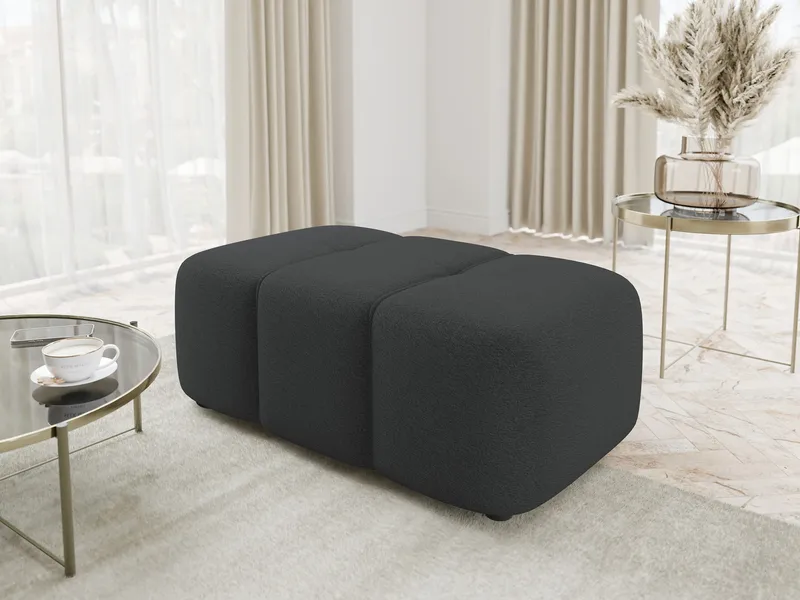 Flo Rahi 93 cm - Musta - Huonekalut - Tuoli & nojatuoli - Jakkara & jalkarahi - Rahi