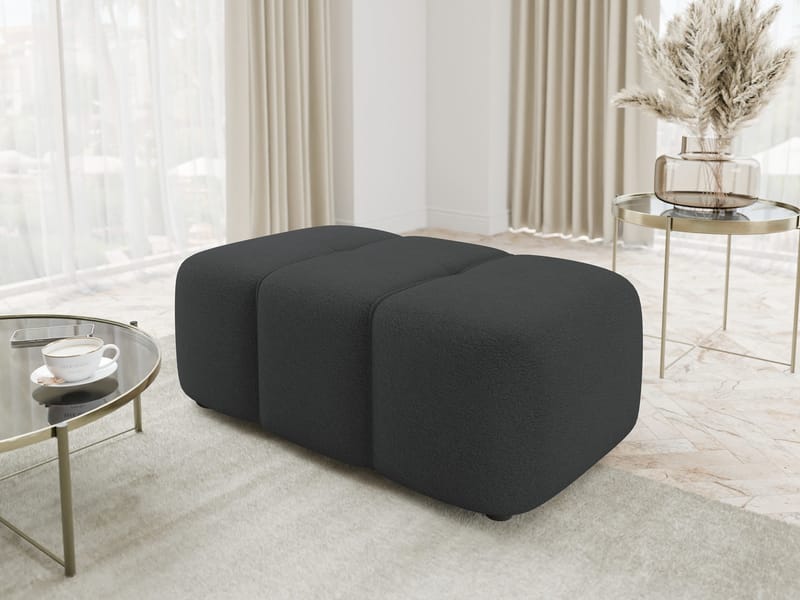 Flo Rahi 93 cm - Musta - Huonekalut - Tuoli & nojatuoli - Jakkara & jalkarahi - Rahi