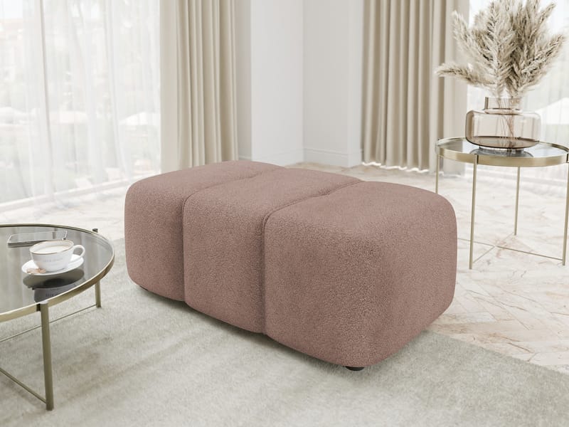 Flo Rahi 93 cm - Rosa - Huonekalut - Tuoli & nojatuoli - Jakkara & jalkarahi - Rahi