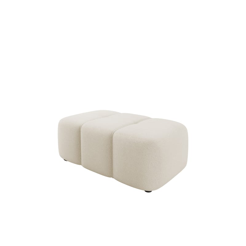 Flo Rahi 93 cm - Valkoinen - Huonekalut - Tuoli & nojatuoli - Jakkara & jalkarahi - Rahi