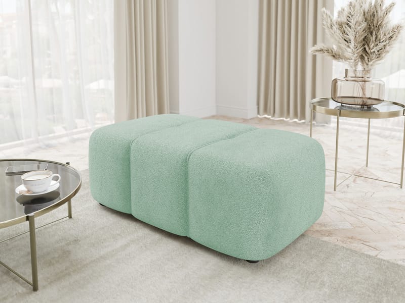 Flo Rahi 93 cm - Vihreä - Huonekalut - Tuoli & nojatuoli - Jakkara & jalkarahi - Rahi