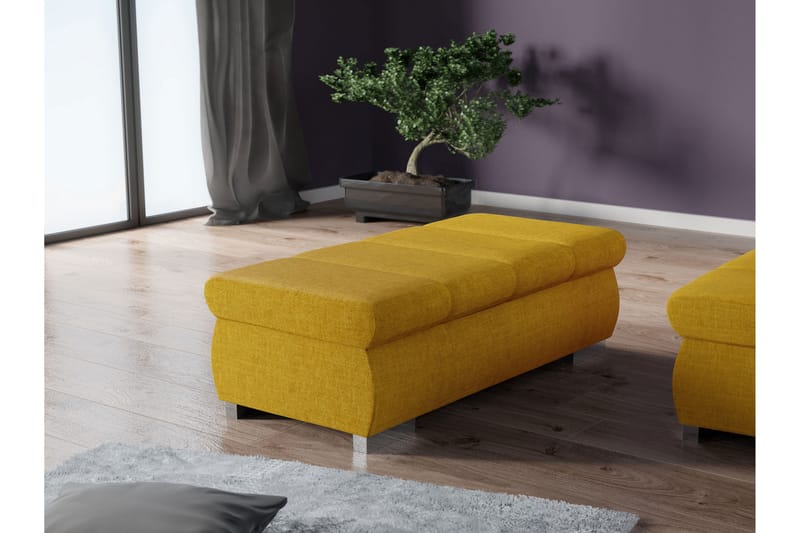 Gamal Rahi 60 cm - Keltainen - Huonekalut - Tuoli & nojatuoli - Jakkara & jalkarahi - Rahi