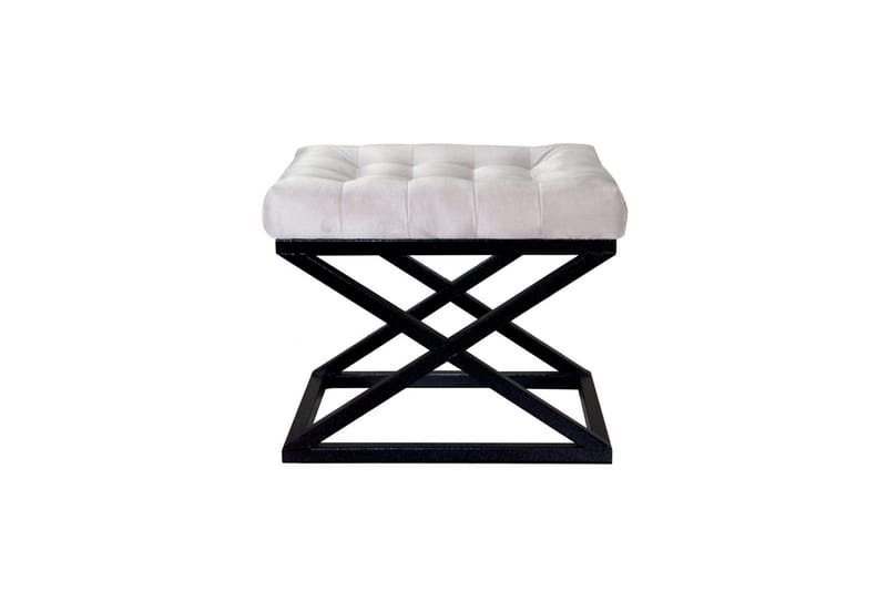 Gillie Rahipöytä 40 cm, Musta/Valkoinen